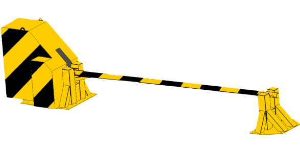 Противотаранные шлагбаумы